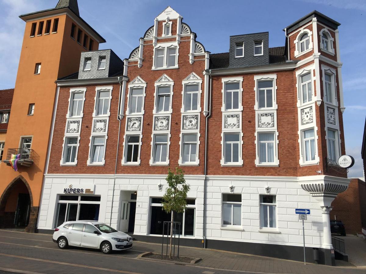 Hotel Markt 5 - Inmitten Der Luebbecker Altstadt, Kostenloser Parkplatz Direkt Am Hotel 뤼베케 외부 사진
